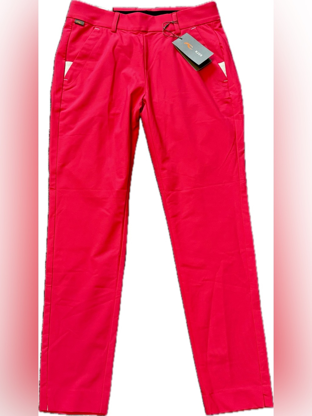 NWT KJUS Women’s Ice Light 7/8 Treggings - Size 34 - XS - Red